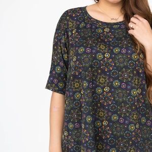 Boxy Tee Folk Embroidery